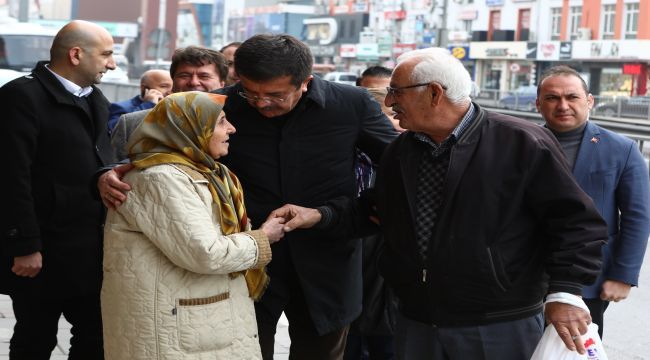 Zeybekci’den ilçe ziyaretleri