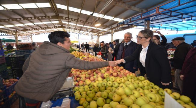 Bölünmez Çankırı Aliağa’yı ziyaret etti