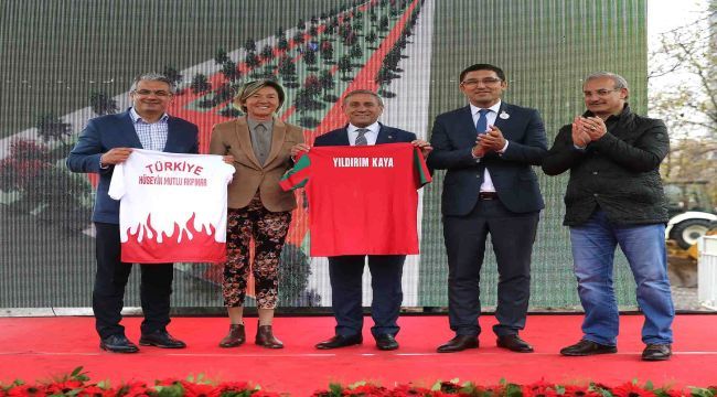 Spor parkının temeli atıldı 