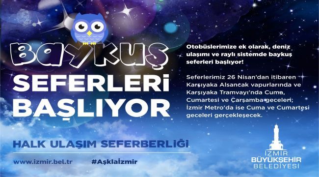 “Baykuş Seferleri” başlıyor