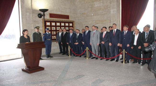 Cumhur İttifakı’ndan Anıtkabir ziyareti