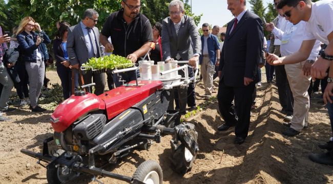 Üniversite bünyesinde uygulamalı ilk tarım festivali