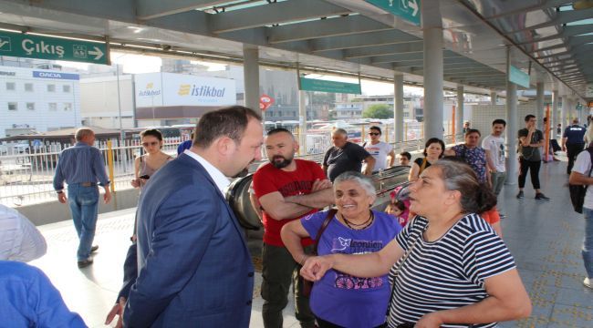 Başkan Utku Gümrükçü Sabah Mesaisinde