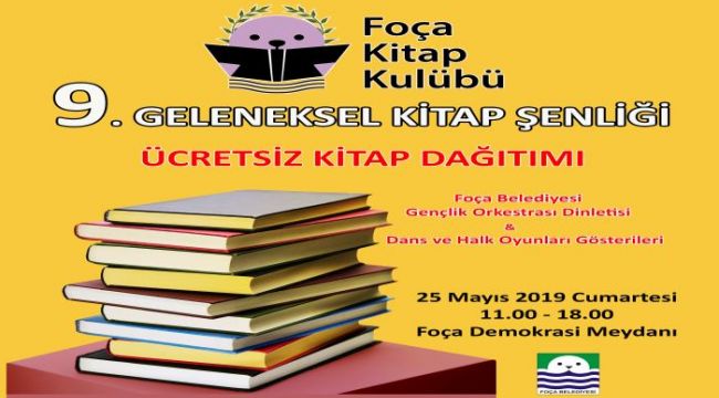 Foça’da 9. Geleneksel kitap şenliği