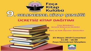 Foça’da 9. Geleneksel kitap şenliği