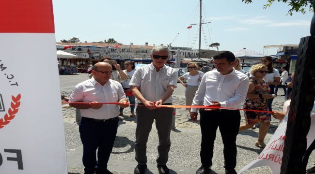 Foça'da Kültürel Miras Sergisi Açıldı