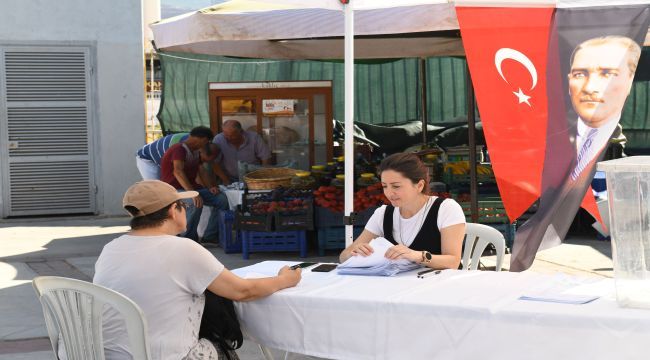 Çiğli’de Vatandaşa Sokakta Anket 