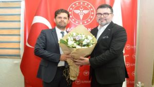İl Sağlık Müdürüne hayırlı olsun ziyareti