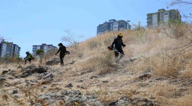 Karşıyaka Belediyesi’nden yangına karşı önlem!