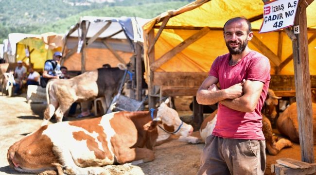 Kurban Satış ve Kesim Alanı'nda her şey hazır