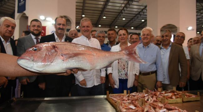 Balık Sezonu İzmir’de törenle açıldı