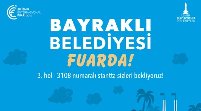 Bayraklı Belediyesi fuara hazır