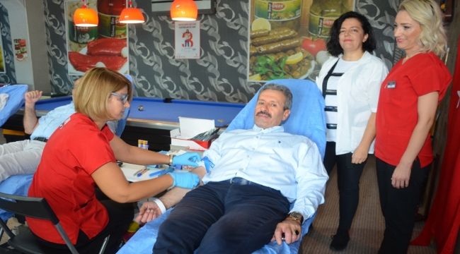 Kan bağışı kampanyası düzenlendi
