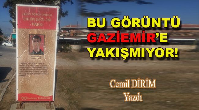 Bu görüntü Gaziemir’e yakışmıyor!