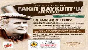 Çiğli’de Fakir Baykurt adı yaşayacak