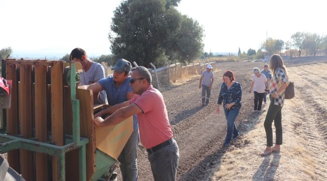  Karaburun’da tarıma istihdam                                               