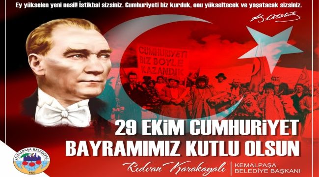 Karakayalı'dan Cumhuriyet Bayramı mesajı