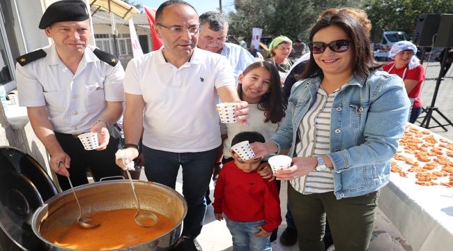 Oğuz’dan tarhana ikramı