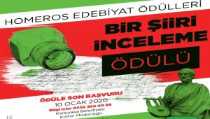 Homeros Edebiyat Ödülleri başvuruları başladı