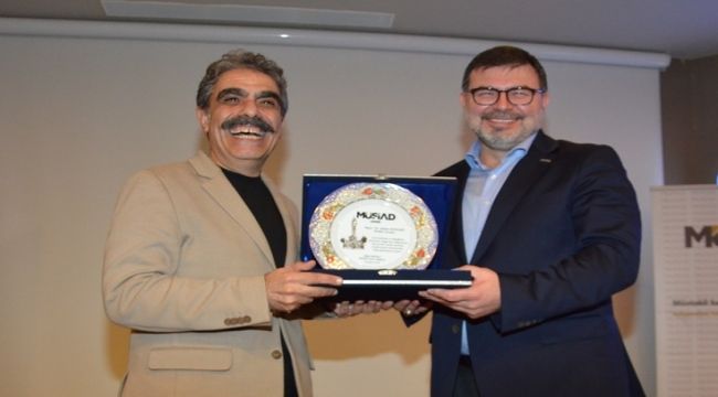  MÜSİAD, İletişim Uzmanı Kızıldağ’ı ağırladı