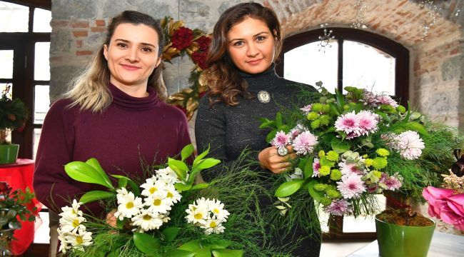 Çiçekçilik kursunun ünü İzmir sınırlarını aştı