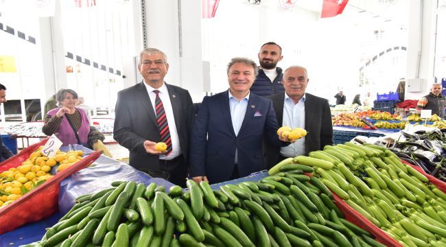 İnönü Mahallesi Pazaryeri hizmete girdi