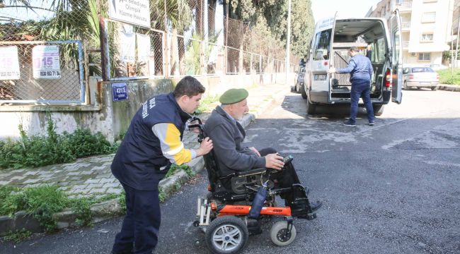 Buca’da engelliler yolda kalmayacak