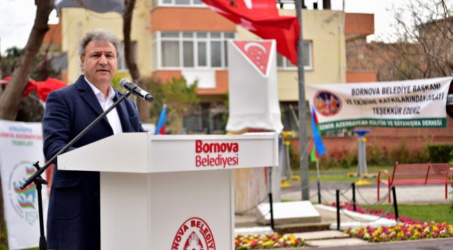 Hocalı Şehitleri Bornova’da anıldı