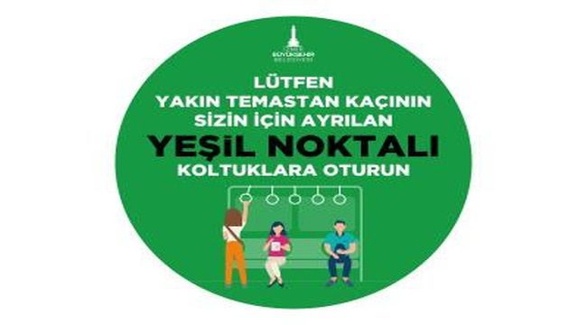 İzmir’de “yeşil koltuk” uygulaması başladı