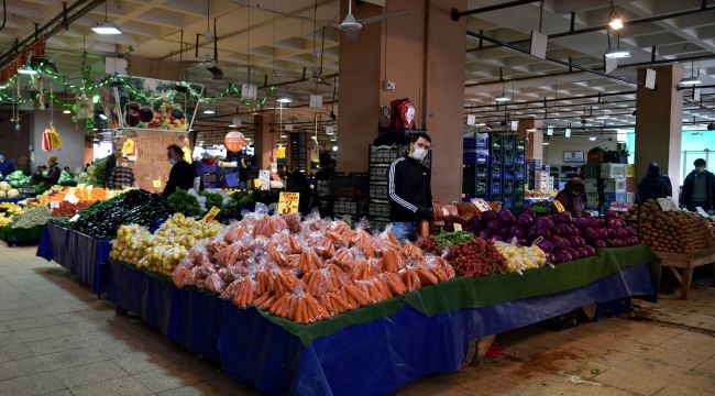 Haftasonu kapalı olan pazarlar hafta içi kurulacak