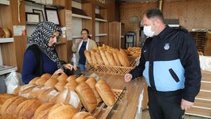 Gaziemir’de ekmek fırınlarına koronavirüs denetimi