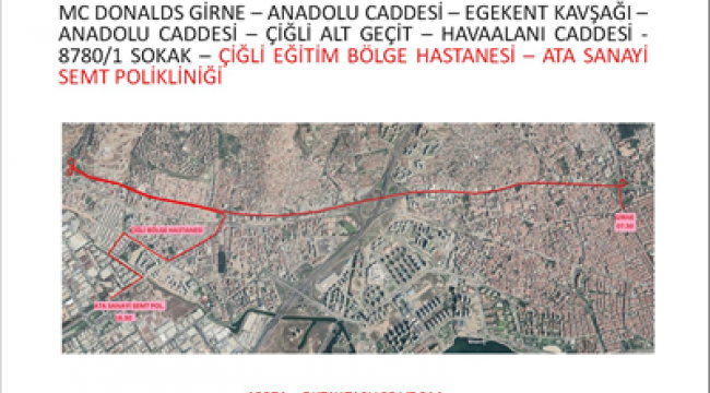 İzmir’de hafta sonu için toplu ulaşım planlandı