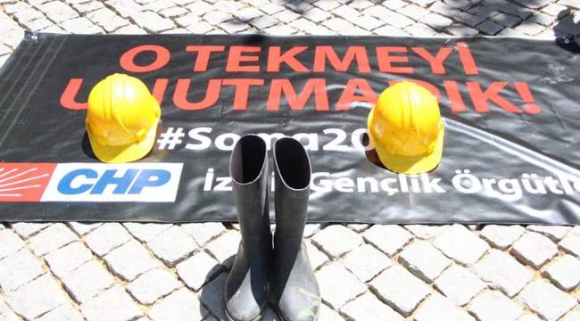 CHP’nin Gençleri Soma Faciasını Unutmadı