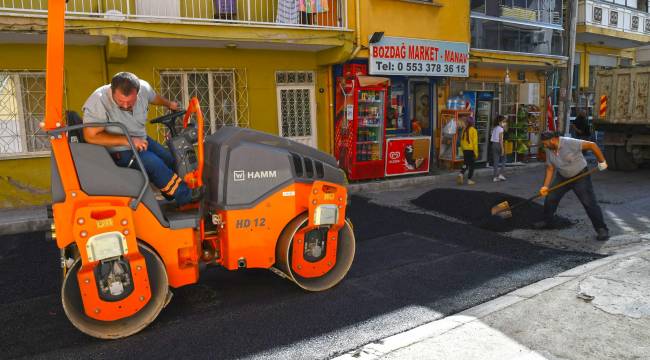 Karabağlar’da asfalt seferberliği