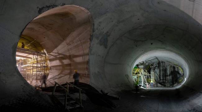 Narlıdere Metrosu’ndaki ikinci tünel üçüncü istasyona ulaştı