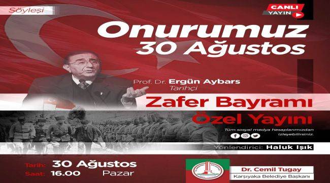 30 Ağustos’ta Karşıyaka Belediyesi'nden özel yayın