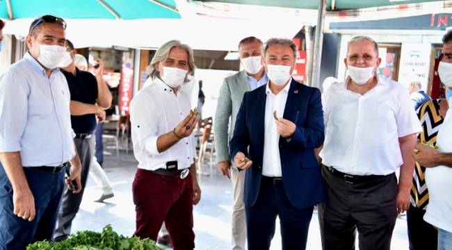 Bornova’da tam takım koronavirüs denetimi