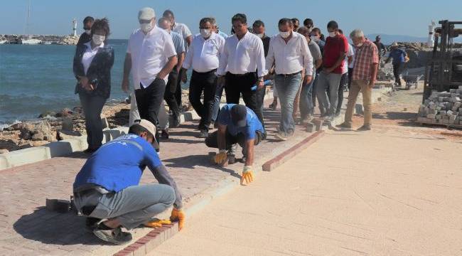 Mordoğan’da altyapı çalışmaları tam gaz 