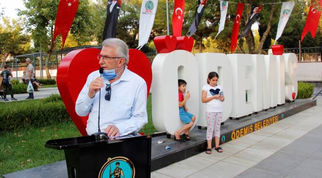 Zafer Bayramı, Ödemiş’te marşlarla kutlandı