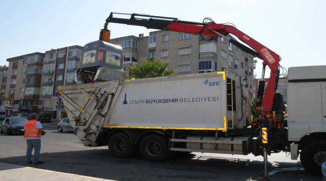 Karabağlar’da yeni nesil çöp toplama dönemi