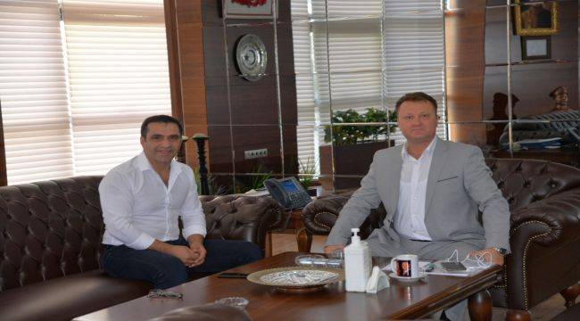 Ovacık Belediye Başkanı’ndan Başkan Aksoy’a ziyaret