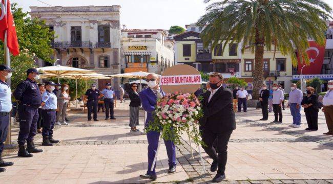 Çeşme’de muhtarlar günü kutlandı