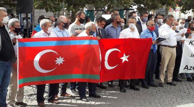 İzmir'de bulunan Balkan Dernek ve Federasyonlardan Azerbaycan'a destek