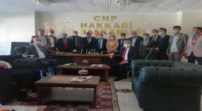 Kani Beko ve Yıldırım Kaya İnceleme İçin Hakkari'de