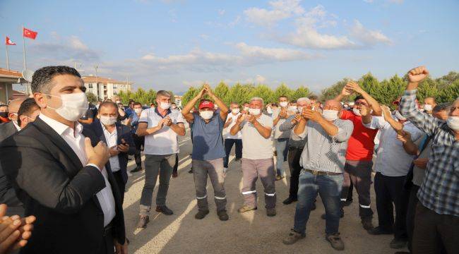 Menderes’te Toplu Sözleşme Sevinci