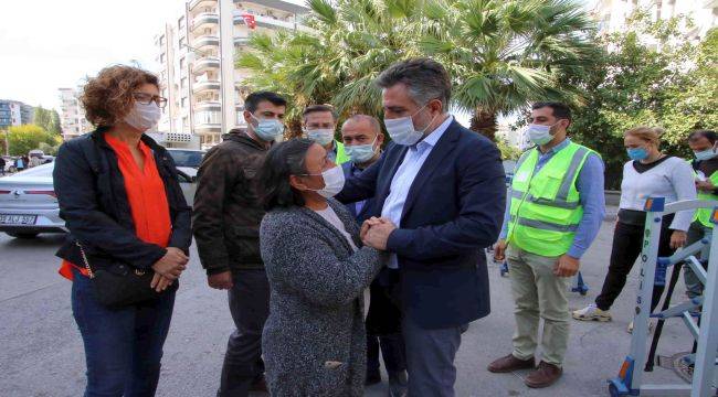 Başkan Sandal, 3 gündür uyumadan yardıma koşuyor