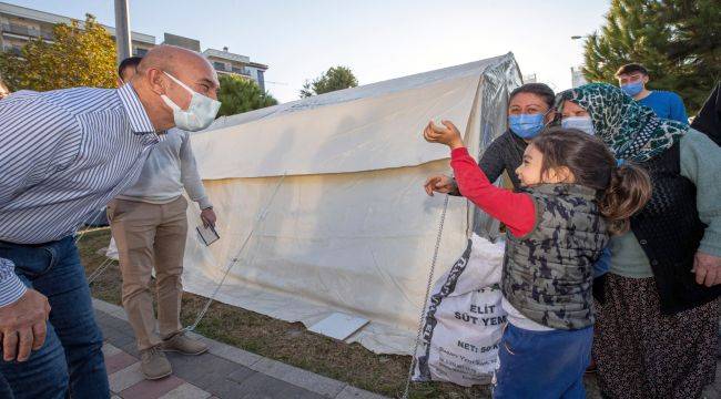 Başkan Tunç Soyer: Sizi hiç yalnız bırakmayacağız