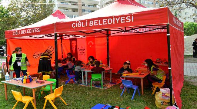 Çiğli Belediyesi’nden Depremzede Çocuklar için Aktivite