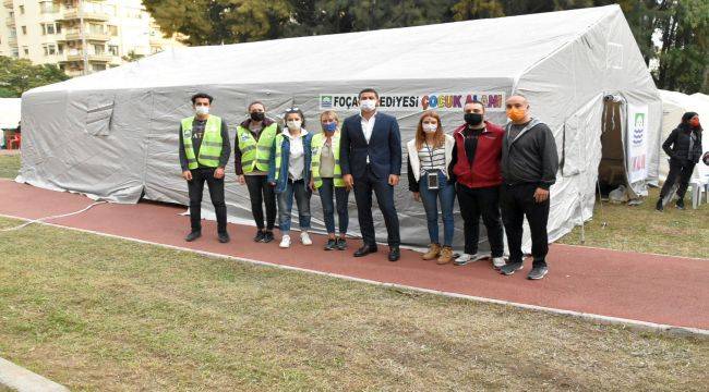 Foça Belediyesi'nden Deprem Dayanışmasına Destek