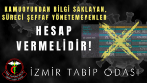 Kamuoyundan bilgi saklayan, süreci şeffaf yönetemeyenler hesap vermelidir!